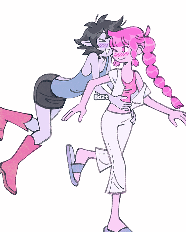 eightdtwot's tweet photo. original bubbline and bubbline yaoi we miss you #adventuretime #bubbline #gumlee https://t.co/UobcLyOrPO