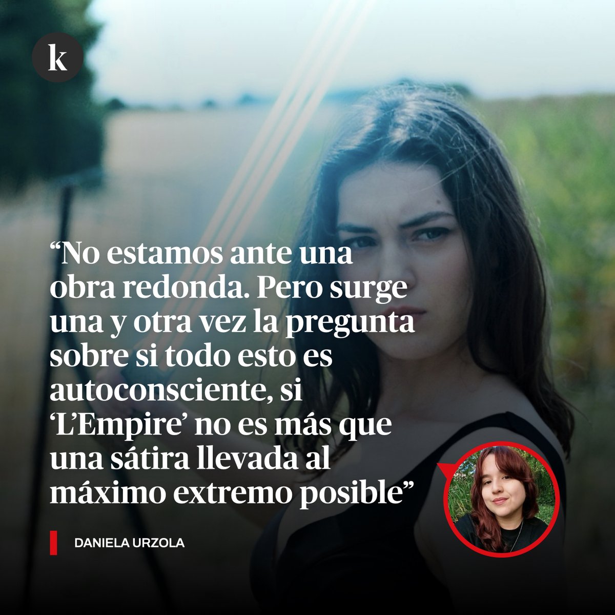 kinotico's tweet photo. #LEmpire: Bruno Dumont perfecciona el arte de la sátira con una reinterpretación descabellada de #StarWars

El francés ha acercado a @Gijonfilmfest una parodia en la que continúa su reflexión satírica de las franquicias

✍️ Crítica de @danielaurzolag

🔗 https://t.co/jZySyID8x6 https://t.co/erhIn40HVi