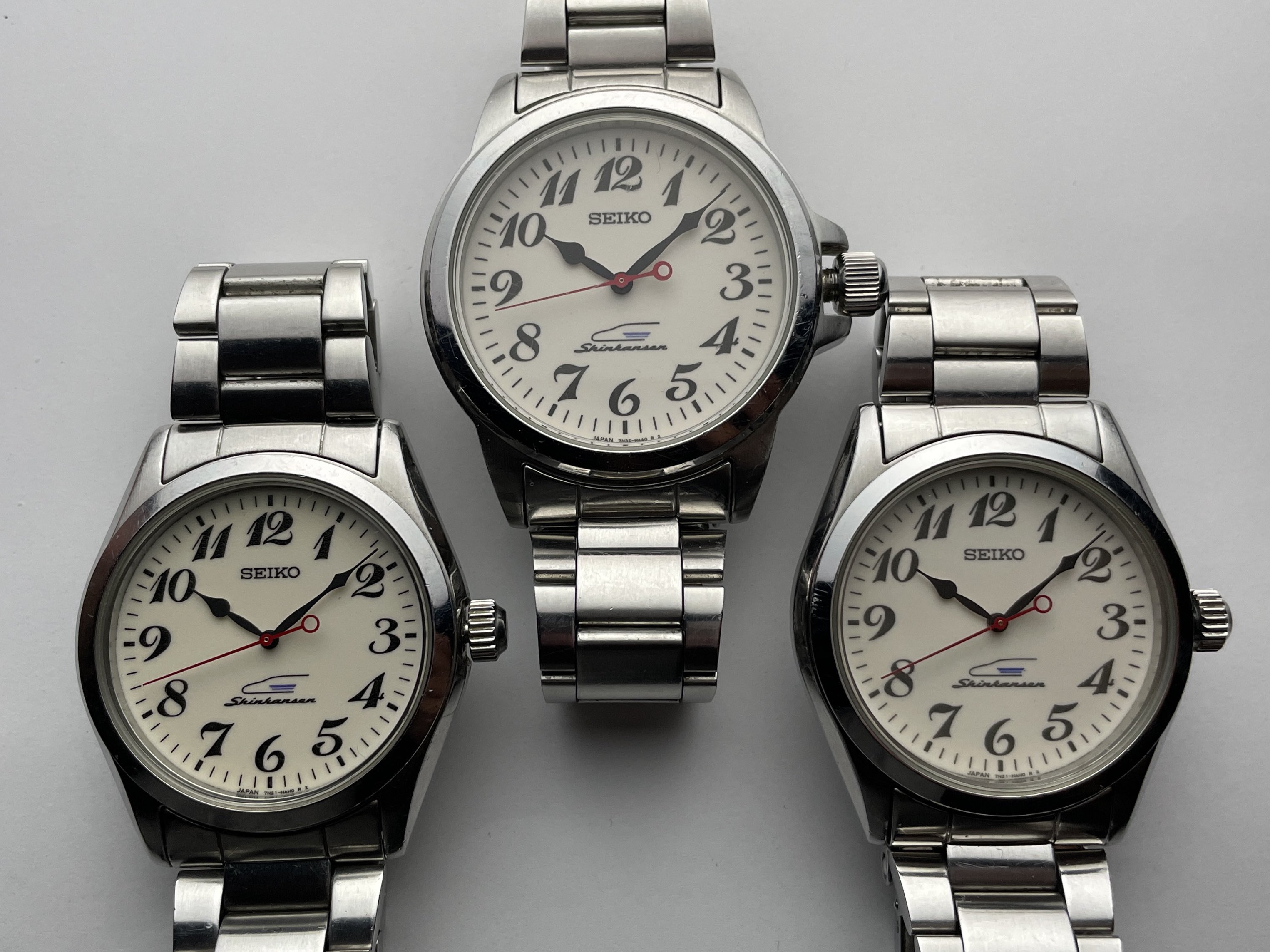 男性用SEIKO7N35-HAA0新幹線腕時計JR東海鉄道倶楽部放出品車掌稼働品 男性用SEIKO7N35-HAA0新幹線腕時計JR東海鉄道倶楽部放出品車掌