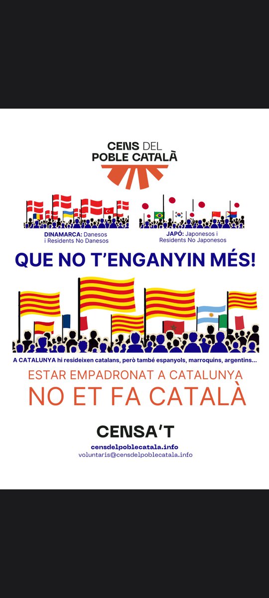 Que no t'enganyin més!