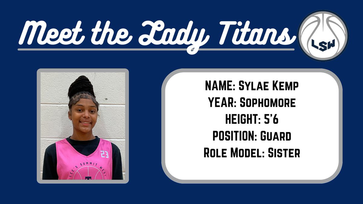 LSWGirlsBB's tweet photo. GO SYLAE! #MEETTHETITANS https://t.co/9u8X9suPQ5