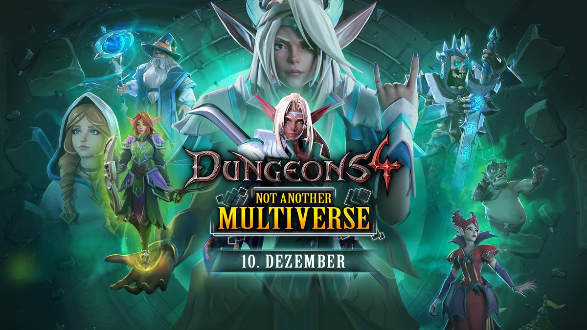 Ein neues #Dungeons4 DLC, in dem man nun auch Helden spielen kann? Wer hat sich das ausgedacht? Und warum grinst Tristan so dämlich? 😬
Dungeons 4 – Not Another Multiverse erscheint am 10.12. für PC, Xbox Series X|S &amp; PS5 und zwingt Thalya &amp; Tristan dazu, zusammen zu arbeiten. 😱