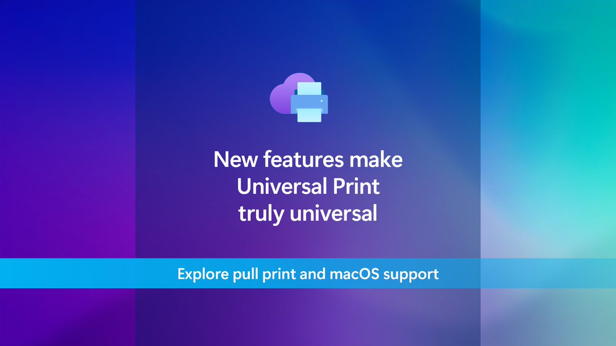 ConfigMgrDogs's tweet image. Two new features make Universal Print truly “universal”: Universal Print is an ideal choice for businesses aiming to simplify print management. It moves print management to the cloud, incorporating modern authentication and Zero Trust… bit.ly/3YO4cpS #WindowsITPro
