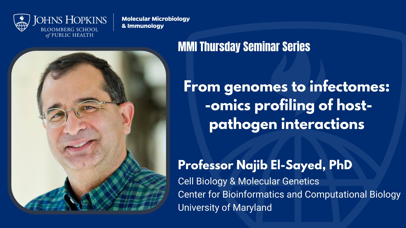 Molecular Microbiology and Immunology at JHSPH on X: &ldquo;Looking 