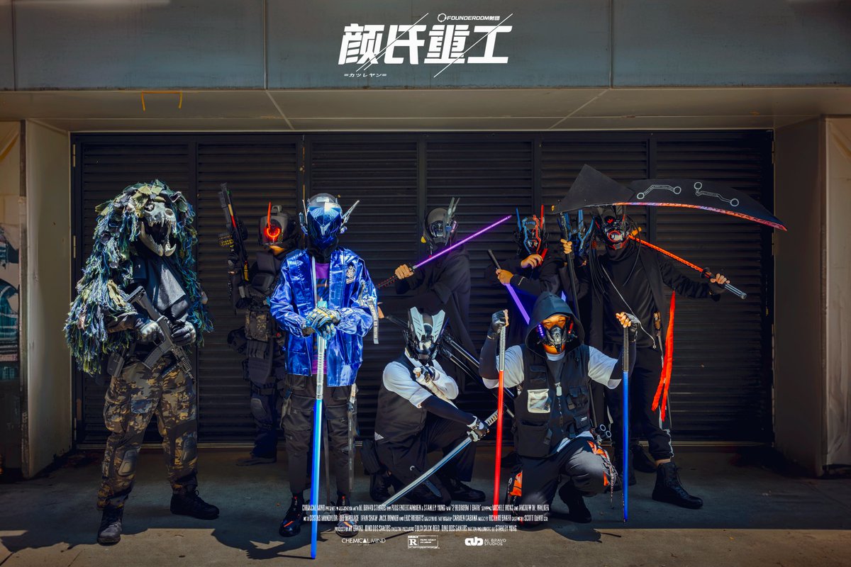 bryanlao001's tweet photo. Fancy Frontier 43 Day 2 and Day 3 Cyberpunk Group Photos
📸 1st & 3rd @yiqiu1223 2nd photo @yenkatsu IG
#fancyfrontier #fancyfrontier43 #ff43 #cosplay #cosplayers #cyberpunk #cyberpunkcosplay #cyberpunkmask #cyberpunkhelmet #cyberpunkstyle #techwear #techwearfashion https://t.co/S5Zu2hxJdE