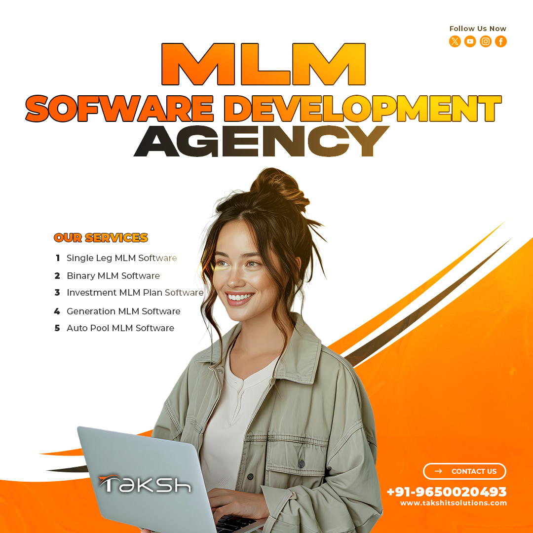 official_taksh's tweet image. 👨🏻💻👨🏻💻Building networks, streamlining growth: Innovative MLM software for seamless collaboration.👨🏻💻👨🏻💻
:
:
👉Call Us Now:
☎️+91-9650020493
:
:
#MLMSoftwareDevelopment #NetworkMarketing #BusinessGrowth #EntrepreneurLife #SoftwareSolutions #OnlineMarketing