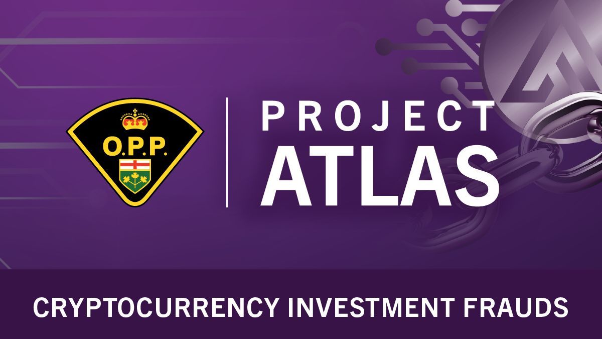What’s in your crypto wallet?

The world of #cryptocurrency is full of opportunity, but it’s also a goldmine for those engaging in fraudulent activities looking to take advantage of unsuspecting investors. 

Enter “Project Atlas” – an #OPP initiative to combat cryptocurrency