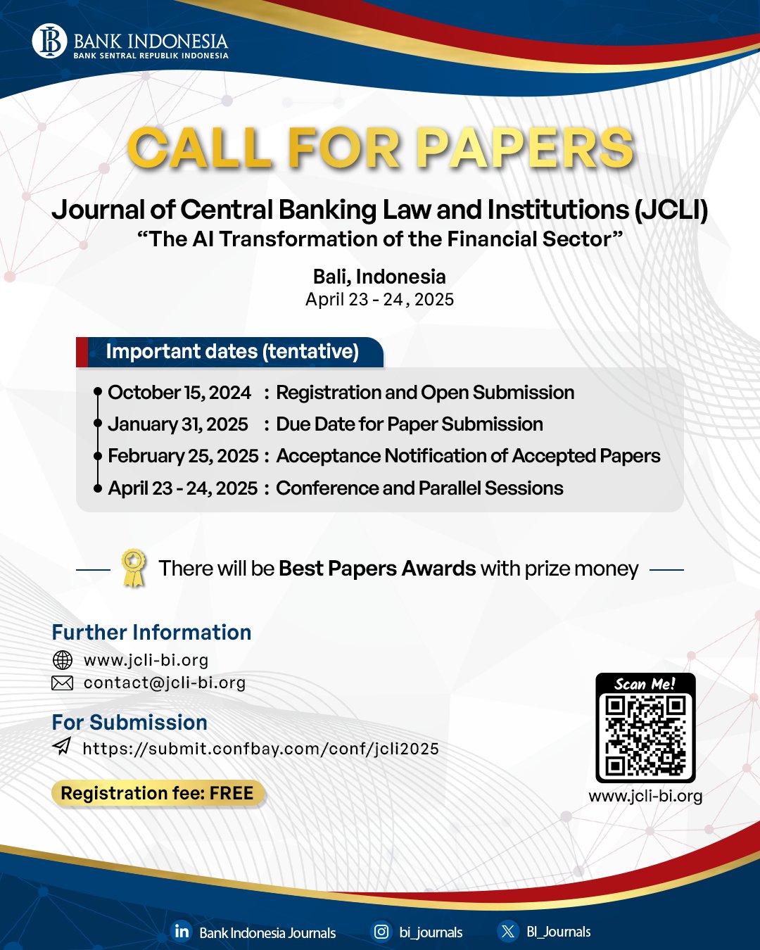 Bank Indonesia Journals on X: &ldquo;The Journal of Central Banking Law 