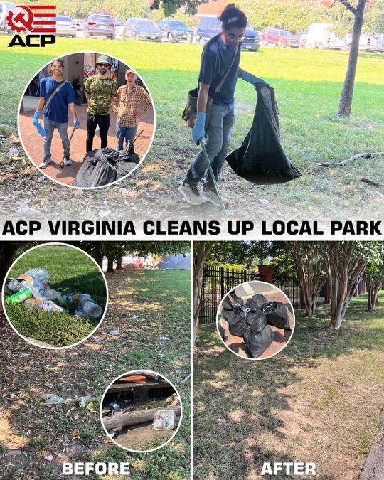 For too long, our green spaces in the nation’s capital have been neglected. Virginia Chapter of <a href="/ACPMain/">American Communist Party</a>  got to work removing trash from a small park near the Potomac. The locals appreciated that we were doing what the city government could not. Communists to the rescue!