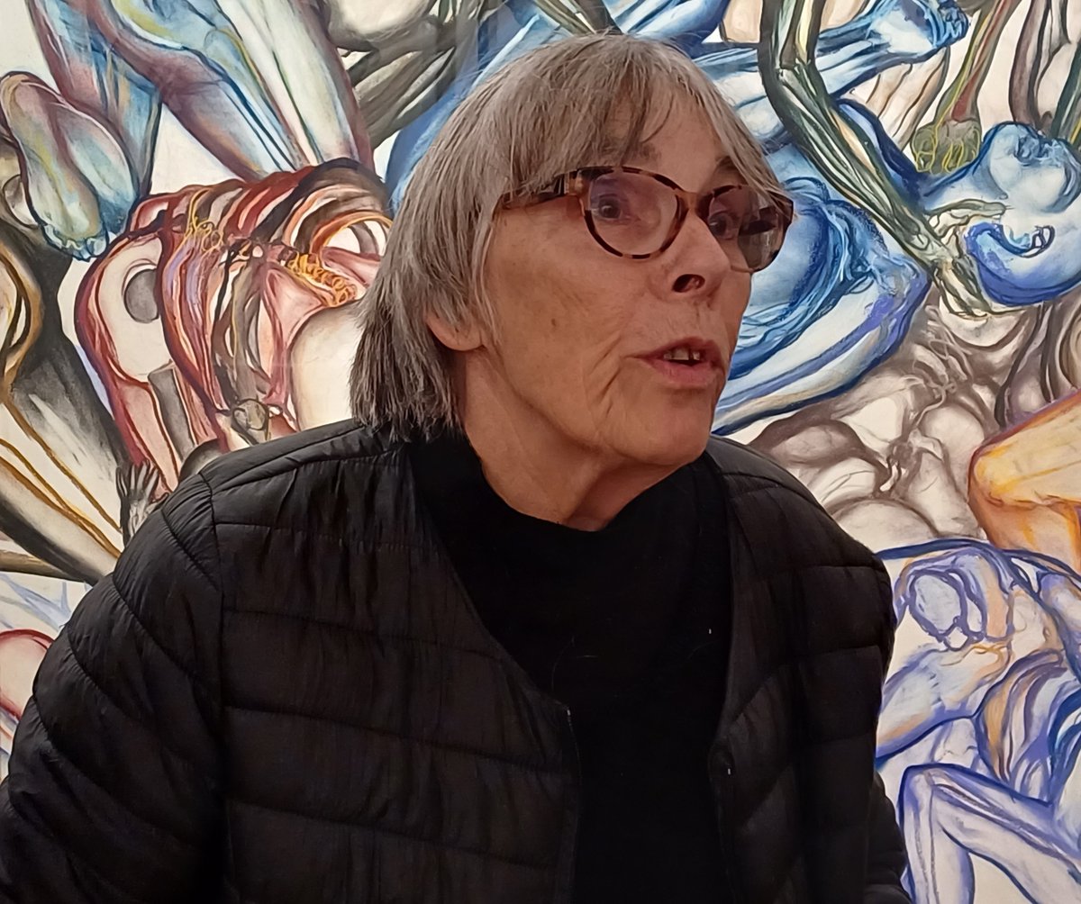 JEUDI 21 NOVEMBRE A 19H. RENCONTRE AVEC CLAUDE STASSART-SPRINGER.

Conversation entre Claude Stassart-Springer et Diana Quinby, suivie d'une lecture de Colette Thomas par Valentine Baÿ-Stassart.

Merci à Anne-Marie Gourier pour la photo de Claude Stassart-Springer, 31 oct 2024.