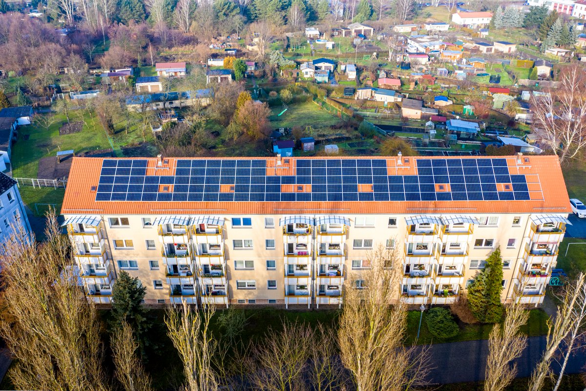 Die gemeinschaftliche Gebäudeversorgung ist der Durchbruch für Solarenergie auf Mehrfamilienhäusern.➡️ background.tagesspiegel.de/energie-und-kl…