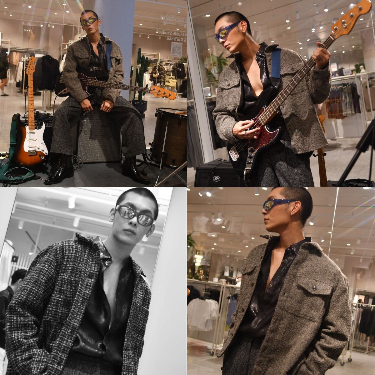 08_sweet_angel's tweet photo. OMG Rockstar Mew Suppasit the definition of style, everything suits him😳🎸😍

#HMThailand #HMxME
@MSuppasit 
#MewSuppasit https://t.co/FCZ6jWRe7l