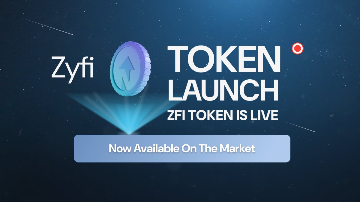 The ZFI token is now live!

Buy and trade it on PancakeSwap here: pancakeswap.finance/add/ETH/0x5d0d…

CA: 0x5d0d7BCa050e2E98Fd4A5e8d3bA823B49f39868d
Blog details: zyfiofficial.medium.com/bfef70bd6225