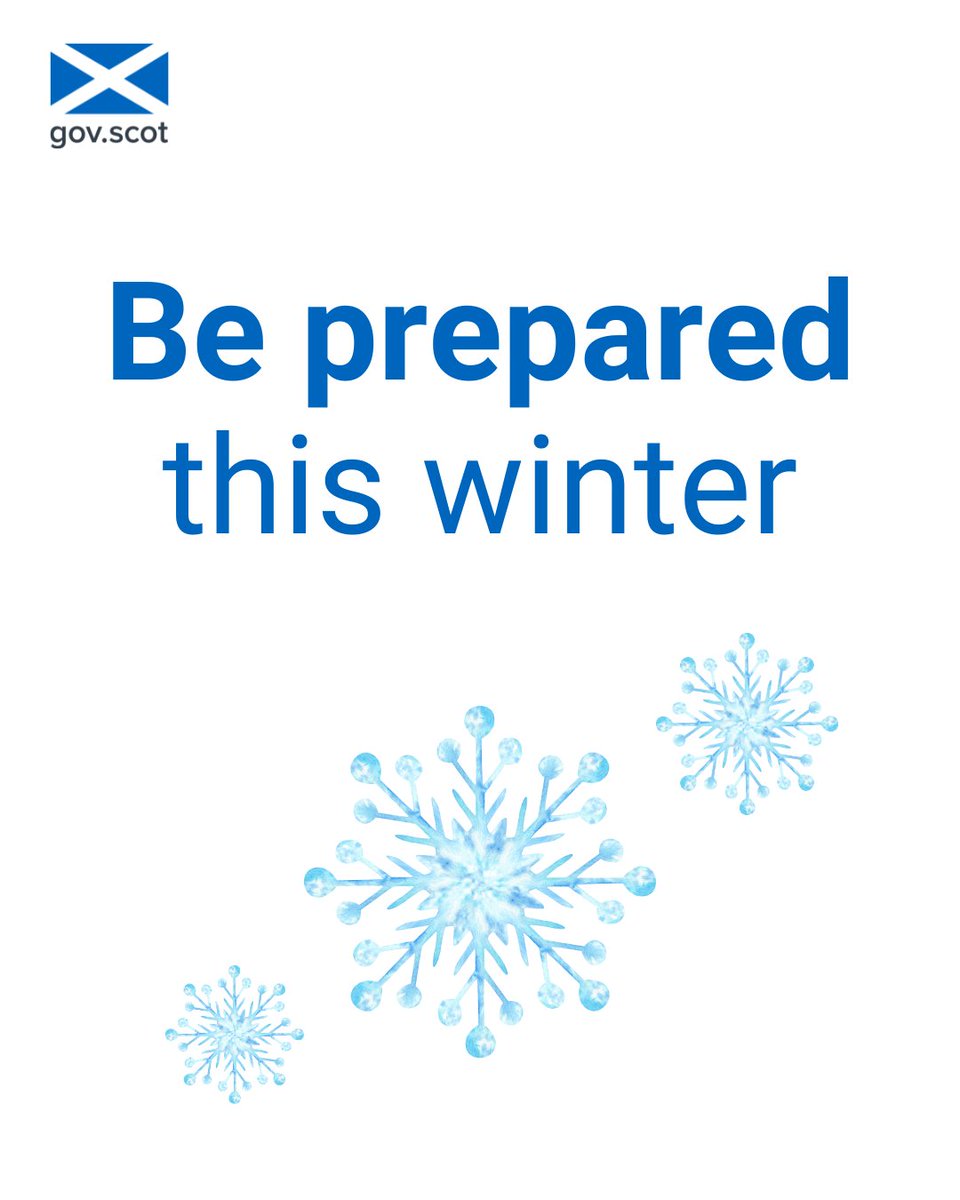 Whether it's snow and ice, strong winds or frozen pipes, we can help you prepare for anything this winter may have in store.

For tips on how to protect yourself and your loved ones, check out ready.scot.