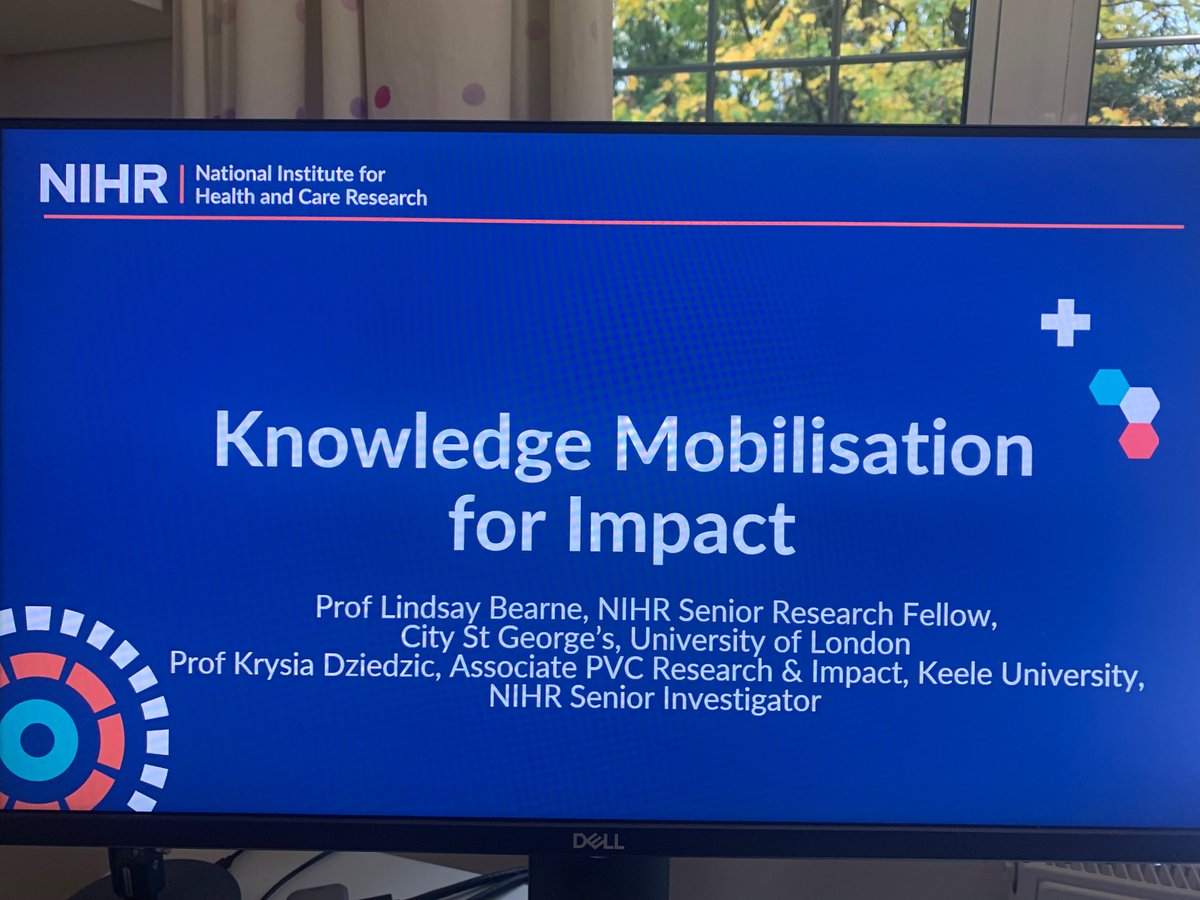 Lindsay Bearne (@lindsaybearne) on Twitter photo Looking forward to leading the <a href="/NIHRresearch/">National Institute for Health and Care Research</a> virtual workshop on Knowledge Mobilisation for Impact with #ProfKrysiaDziedzic shortly. Hope to see you there!
#NIHRacademyconference2024 <a href="/SGUL_PHRI/">Population Health Research</a> Looking forward to leading the <a href="/NIHRresearch/">National Institute for Health and Care Research</a> virtual workshop on Knowledge Mobilisation for Impact with #ProfKrysiaDziedzic shortly. Hope to see you there!
#NIHRacademyconference2024 <a href="/SGUL_PHRI/">Population Health Research</a>