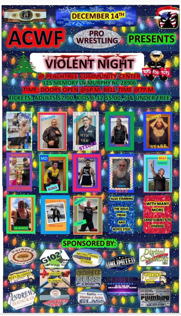 Coming soon to a ring near you!