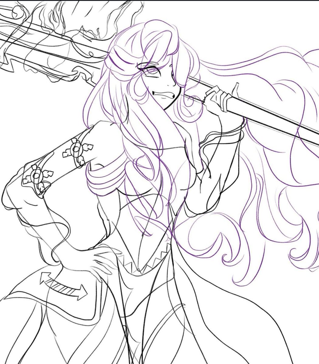 Polypro_Visuals's tweet image. Excited to share my latest sketch art with coloring,🎨 inspired by a stunning character in a blue dress with a purple long neon hairs! Check out POV on my Instagram and let me know what you think! 💜✨#Anime #Cartoon #CGArtwork #FictionalCharacter #ArtCommunity #artwork #ocartist