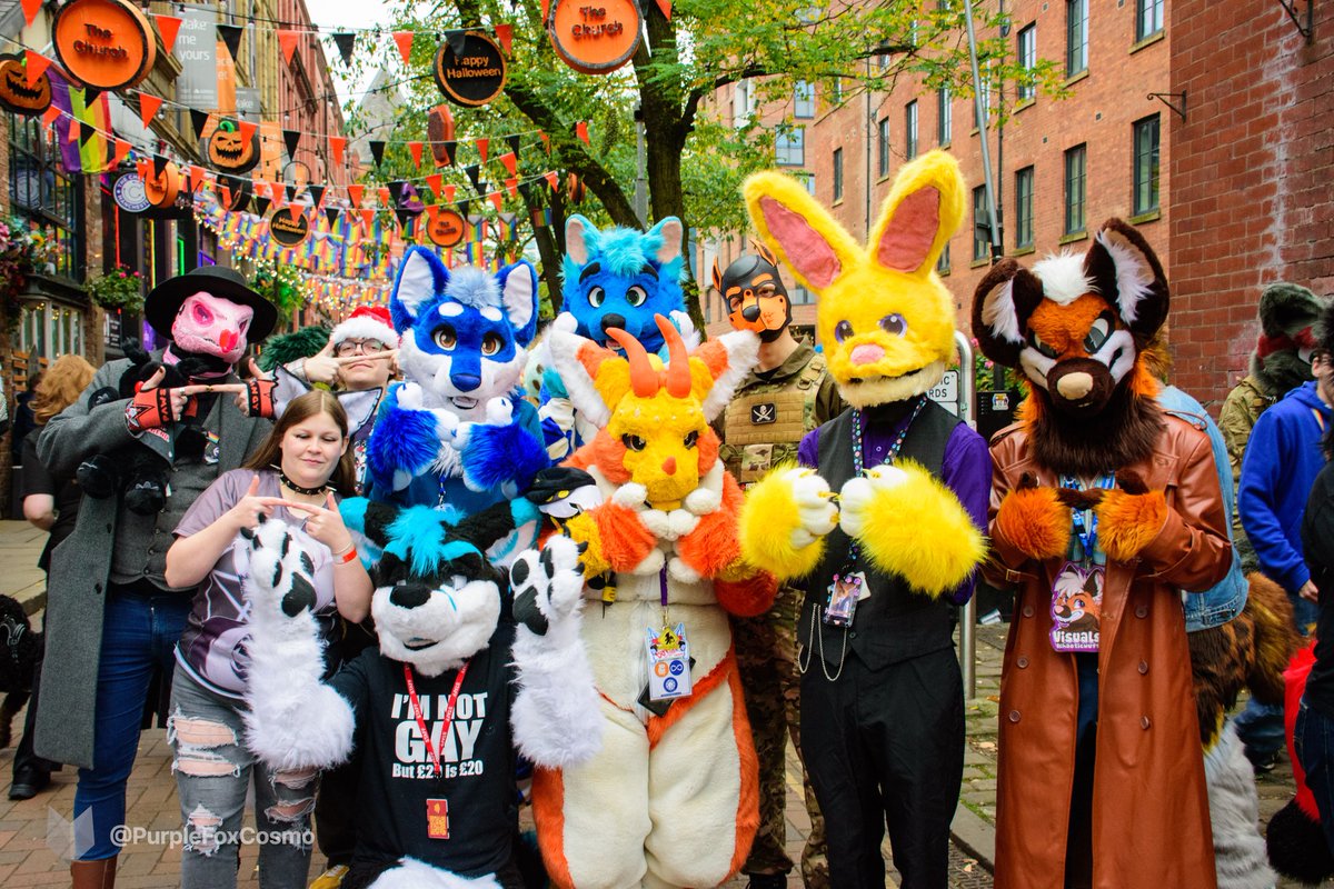 Don't mind us, just doing our annual cult meeting, would you like to join us?~ 👉👈

📸: <a href="/tobiemutt/">tobiemutt</a> 
        <a href="/PurpleFoxCosmo/">Cosmo</a> 

📍: <a href="/MancFurs/">MancFurs</a> 

#furry #furries #furryfandom #furrycommunity #fursuit #fursuiting #FursuitEveryday