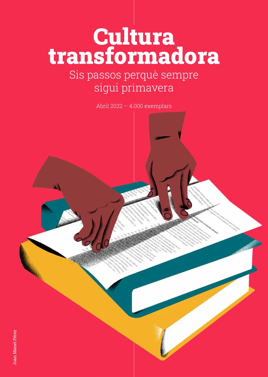 ciutatinvisible's tweet photo. @Cultura_Coop @quepo_org @pol_lenedicions @LaTremendaCoop @NUScooperativa @ZumzeigCinema @KultCoop @_LaCarbonera @Trama_cultura @rocaguinarda_ @Synusia_ @LaRaposaPobleSc @PebreNegre_llib @EspaiLlavors @ElsNouRals @ElRefugiCoop @LlibreriaSendak @tribullibreria El 2022 vam llançar la #PrimaveraTransformadora, una una programació compartida entre les iniciatives de @Cultura_Coop. I vam publicar un suplement a @La_Directa amb 4.000 exemplars:
"Cultura transformadora. Sis passos perquè sempre sigui primavera"
https://t.co/3jposlW7gK https://t.co/qCw8Z9GDzk