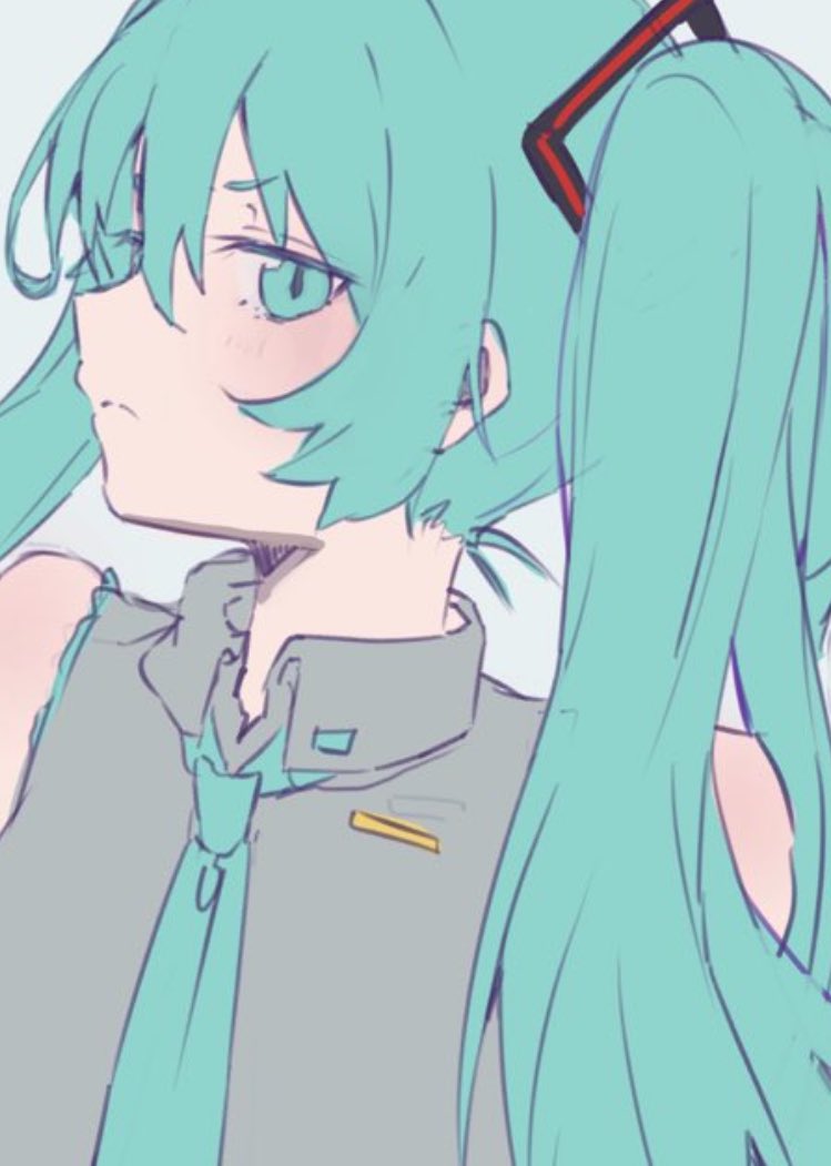初音ミク「#初音ミク 」|ヘレミアのイラスト