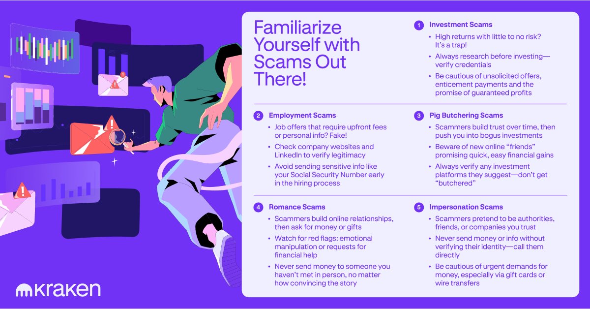 Scammers will try to lure you in with fake investments, jobs, or even love. 

Always pause and ask, “Is this legit?”