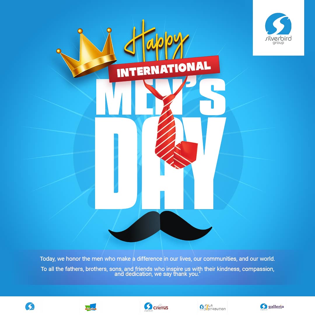 Happy International Men's Day.