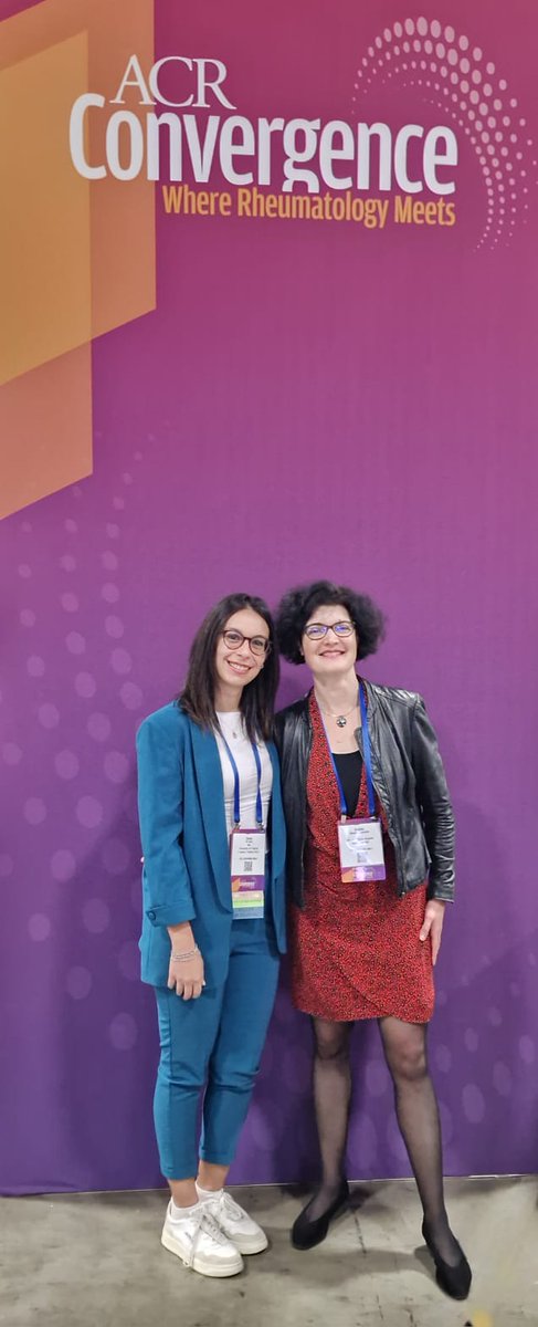 Ilenia Di Cola (@ileniadicola) on Twitter photo Grateful for having presented results of two studies on #FMF at the #ACR2024 coordinated by <a href="/SophieGeorgin/">Sophie Georgin-Lavialle</a>
👉🏻 The needed daily dose of colchicine FMF may be higher in women <a href="/JRcohort/">JIRcohort</a>
👉🏻 Iron Deficiency in FMF: a study on 211 adult patients <a href="/JRcohort/">JIRcohort</a>
<a href="/univaq/">Università degli Studi dell'Aquila</a>
<a href="/Sorbonne_Univ_/">Sorbonne Université</a> Grateful for having presented results of two studies on #FMF at the #ACR2024 coordinated by <a href="/SophieGeorgin/">Sophie Georgin-Lavialle</a>
👉🏻 The needed daily dose of colchicine FMF may be higher in women <a href="/JRcohort/">JIRcohort</a>
👉🏻 Iron Deficiency in FMF: a study on 211 adult patients <a href="/JRcohort/">JIRcohort</a>
<a href="/univaq/">Università degli Studi dell'Aquila</a>
<a href="/Sorbonne_Univ_/">Sorbonne Université</a>