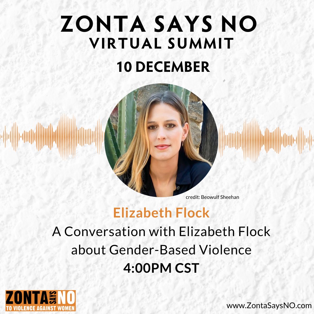ZontaIntl's tweet photo. 🎙️Meet our keynote speakers for the 2024 Zonta Says NO to Violence Against Women Virtual Summit on 10 December!

Be part of this powerful conversation and help us make a change! 

👉 Register now: https://t.co/7msAuwNVRY https://t.co/2UExGLBbek