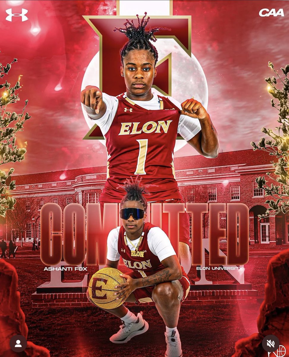 Congratulations to our Senior Guard, Ashanti Fox, on committing to Elon University! Go Phoenix and Go Lady Vikings ‼️‼️‼️