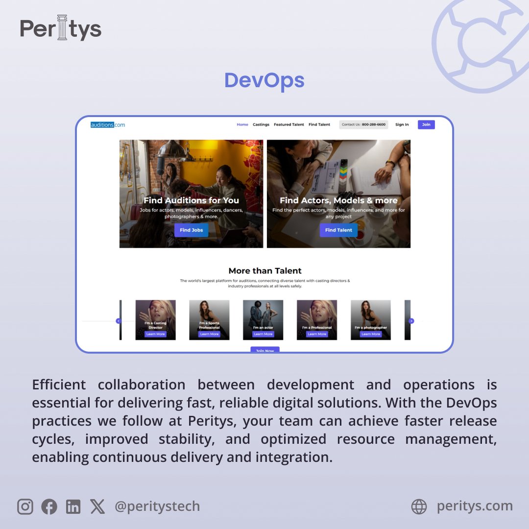 peritystech's tweet photo. Accelerate development with Peritys’ expert DevOps! 🚀 Faster releases, optimized workflows, and enhanced project stability.

Ready to transform your operations? DM us to book a call today! 📩

#DevOps #TechInnovation #Peritys https://t.co/H7FelWJFNY