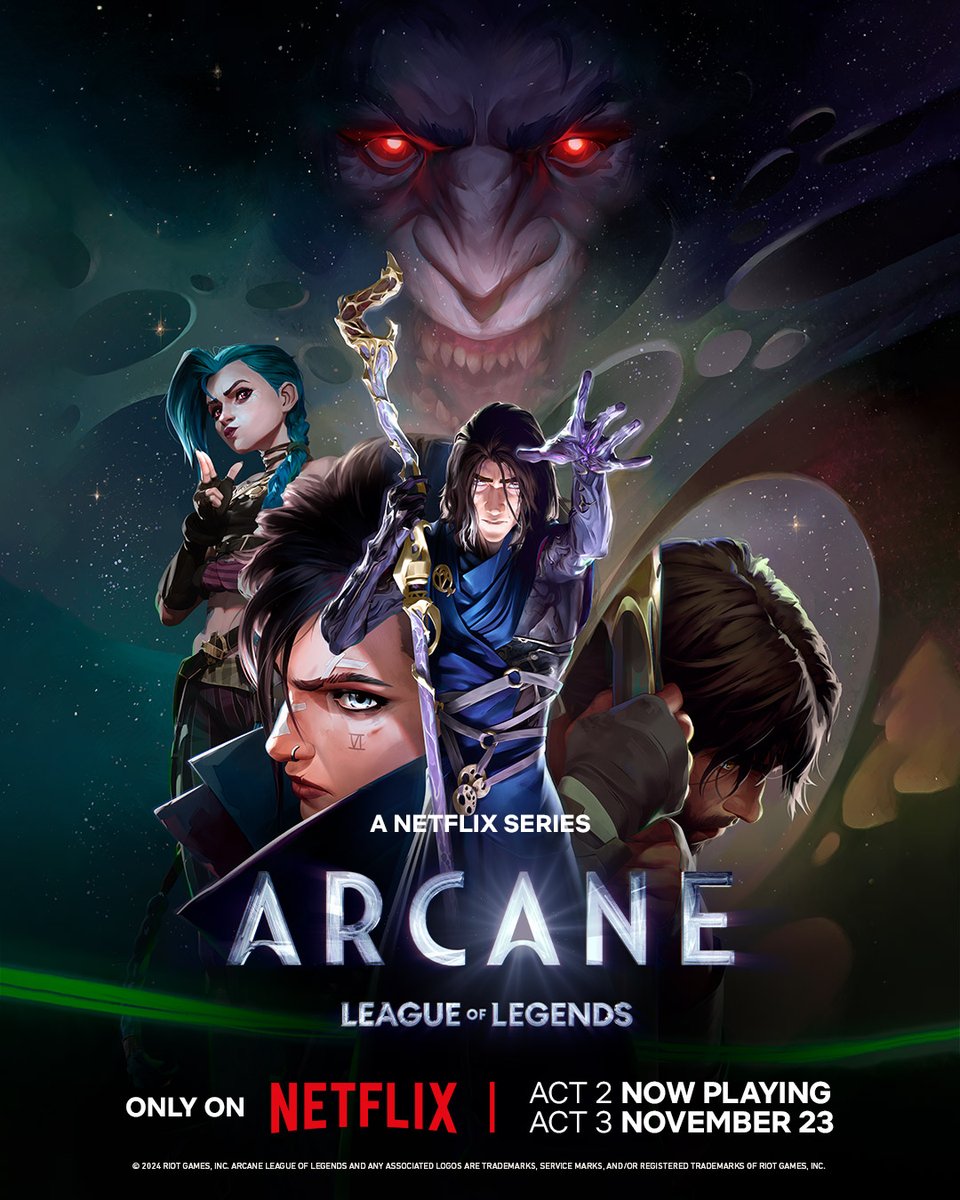 New Arcane Season 2 Poster | #LeagueOfLegends The sacrifices we