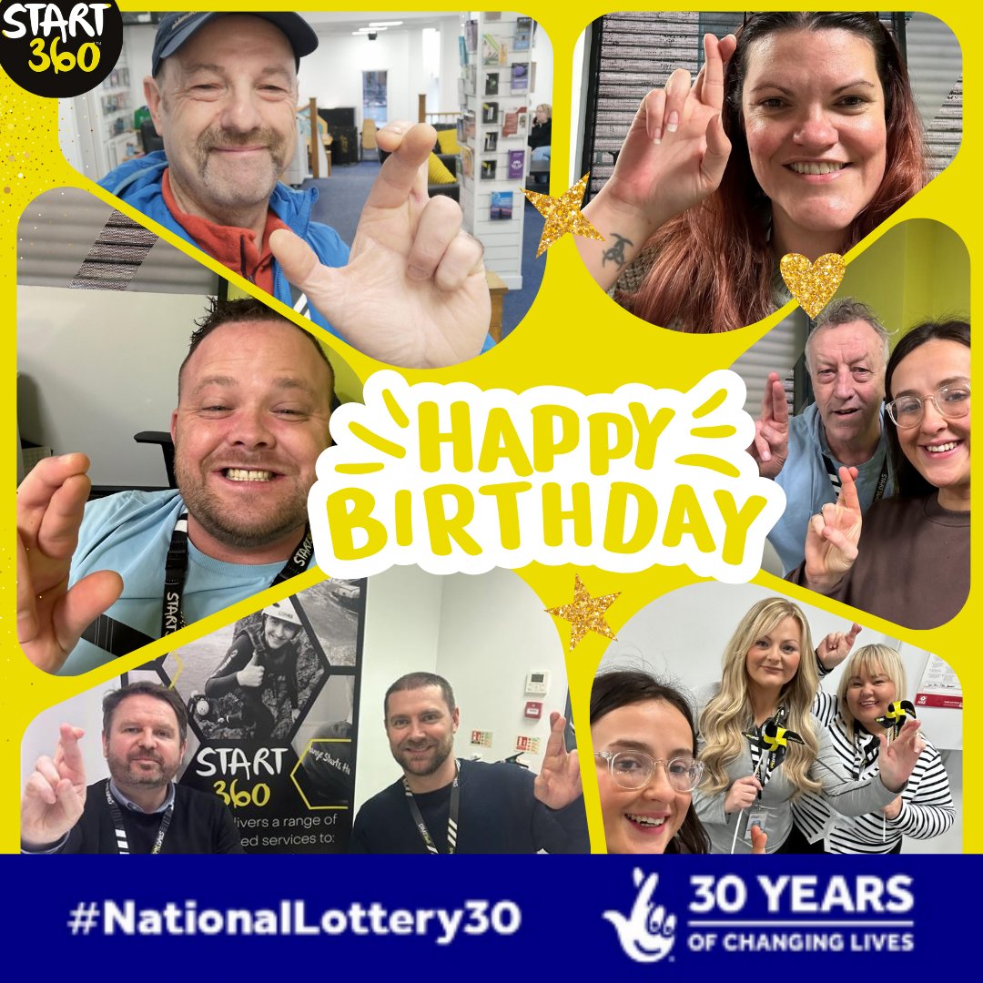 Today is the National Lottery's 30th Birthday. The first day of sales for National Lottery Tickets - and since then, they have supported 47,000 projects across the UK, costing over £8.6 Billion. 

Check out our take on Crossed Finger Selfie Day! 
 
#ThanksToYou #NationalLottery