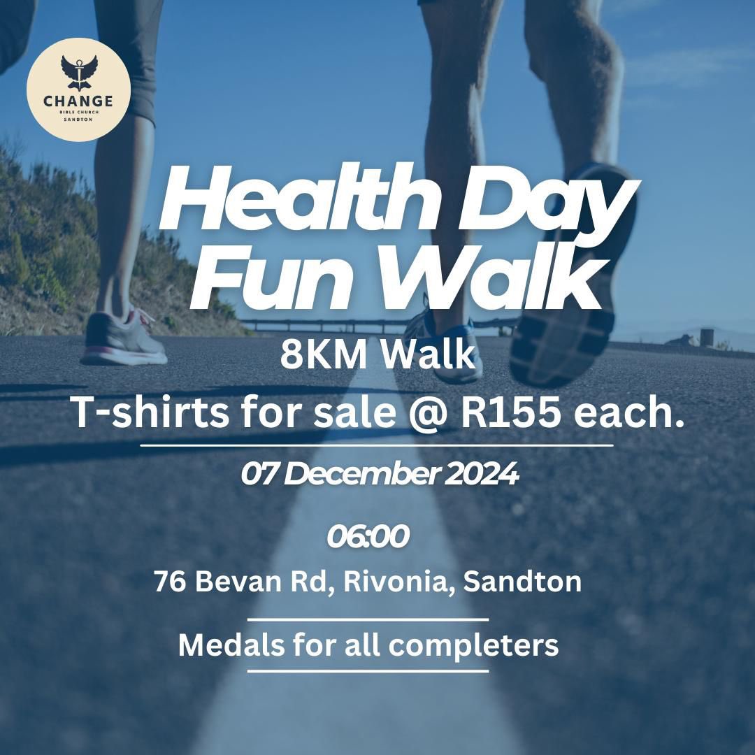 The CBC Sandton annual Health Day Fun Run &amp; Walk is back for the 4th time. Registration is free. Use the link below to register yourself, your friends and family. Don't forget to order this year's race T-shirt when completing your registration.

forms.gle/JpWdLeepRvNykK…