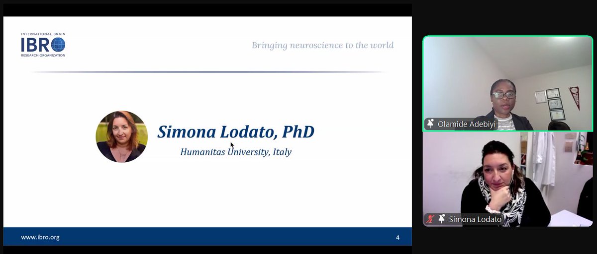 Dr Lin Kooi Ong (@drlinong) on Twitter photo We are live! Dr. Simona Lodato <a href="/LodatoS_Lab/">Simona Lodato</a> is kicking off with presentation on the application of induced pluripotent stem cell (iPSC)-derived brain organoids to study neurodevelopment
<a href="/IBROorg/">IBRO - International Brain Research Organization</a> <a href="/Olamzz1/">Olamide Adebiyi DVM, PhD</a> <a href="/srikipedia/">Srikanth Ramaswamy</a> <a href="/JQIpLab/">Jacque Ip</a> <a href="/DrLinOng/">Dr Lin Kooi Ong</a> We are live! Dr. Simona Lodato <a href="/LodatoS_Lab/">Simona Lodato</a> is kicking off with presentation on the application of induced pluripotent stem cell (iPSC)-derived brain organoids to study neurodevelopment
<a href="/IBROorg/">IBRO - International Brain Research Organization</a> <a href="/Olamzz1/">Olamide Adebiyi DVM, PhD</a> <a href="/srikipedia/">Srikanth Ramaswamy</a> <a href="/JQIpLab/">Jacque Ip</a> <a href="/DrLinOng/">Dr Lin Kooi Ong</a>