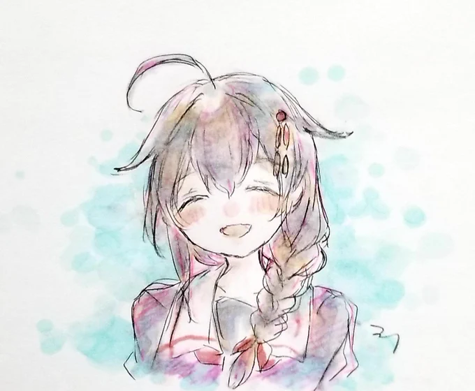 #艦これ版深夜の真剣お絵描き60分一本勝負#艦これ版真剣お絵描き60分一本勝負_20241119 
