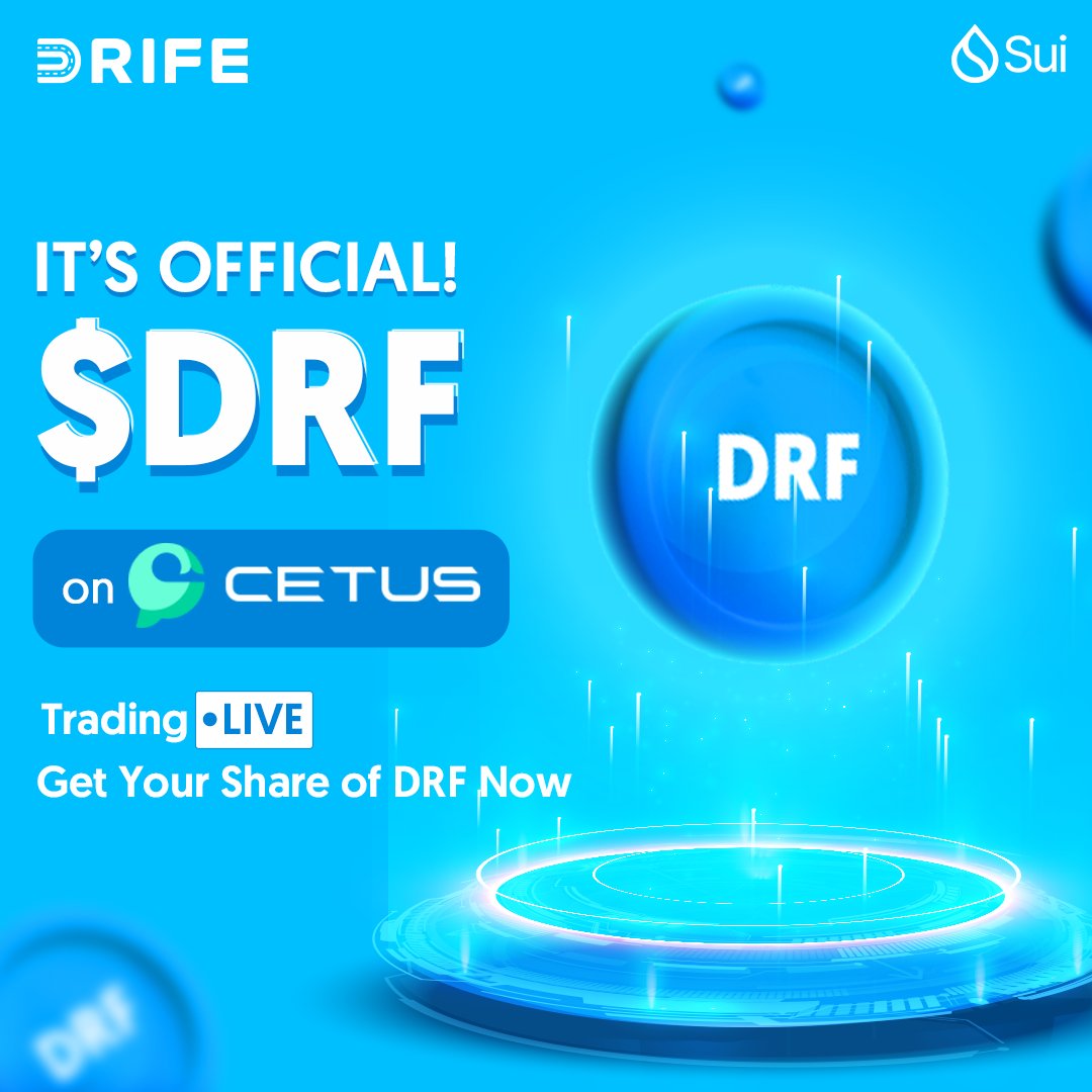 Judemonday2's tweet photo. 🚀@Drife_official The DRF token has officially launched!
🌐 A new era of decentralized finance begins now.
Join the movement and be part of the revolution. #DRFtoken #DeFi #Crypto #Blockchain #TokenLaunch https://t.co/n0BIJzDXak