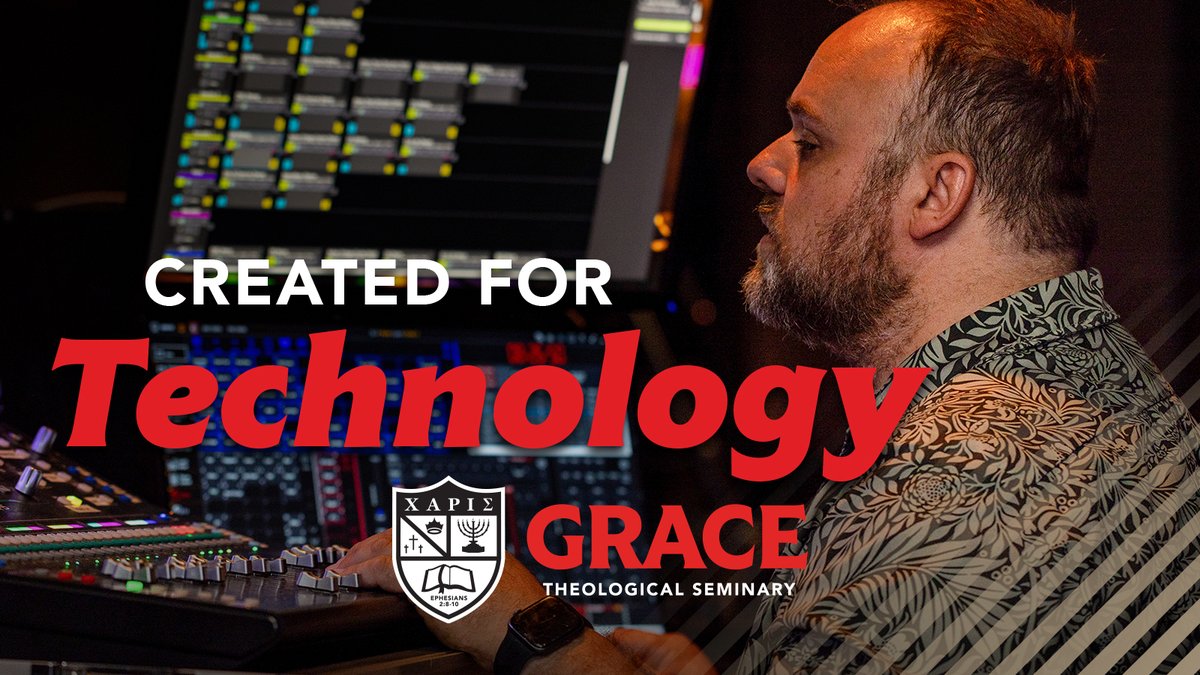 GraceSeminary's tweet image. 💻 Created for Technology 💻
At Grace Theological Seminary, learn how you can use technology to expand your ministry, connect with others, and make an impact for the Kingdom.

#GraceCollege #CreatedForTechnology #TechInMinistry #DigitalDiscipleship