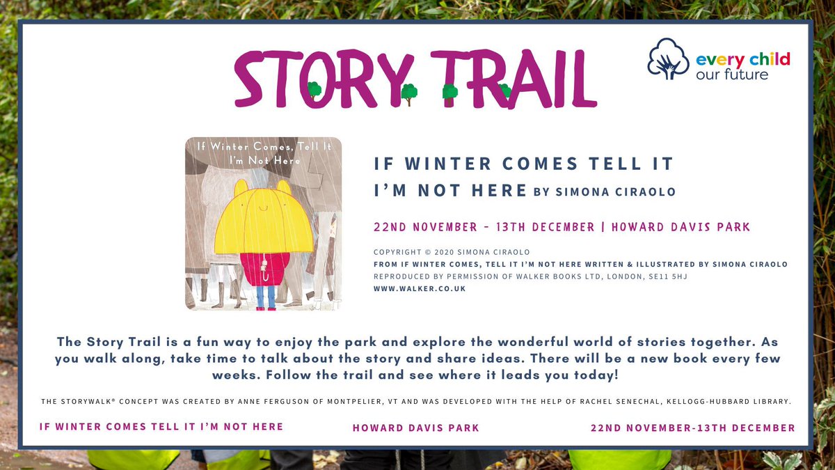 Coming soon to Howard Davis Park- this book will remind readers that winter is not so bad after all! 📚❤️📚