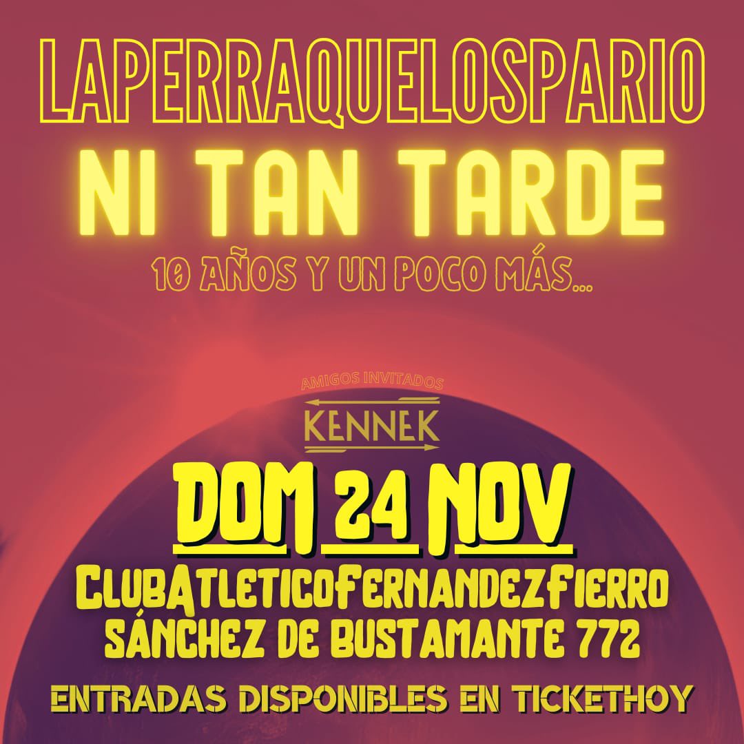lpqlp_oficial's tweet photo. Se viene.  
Últimas anticipadas para este Domingo 

https://t.co/GPrfEe3Ehx https://t.co/MQLFDsrPy8