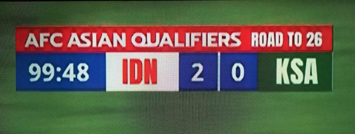 Sejarah tercipta, akhirnya Timnas Indonesia bisa menang lawan Arab Saudi! 

Alhamdulillah match hari ini beneran happy ending. Bangga banget banggaaaa!!! 😭❤️

#TimnasDay