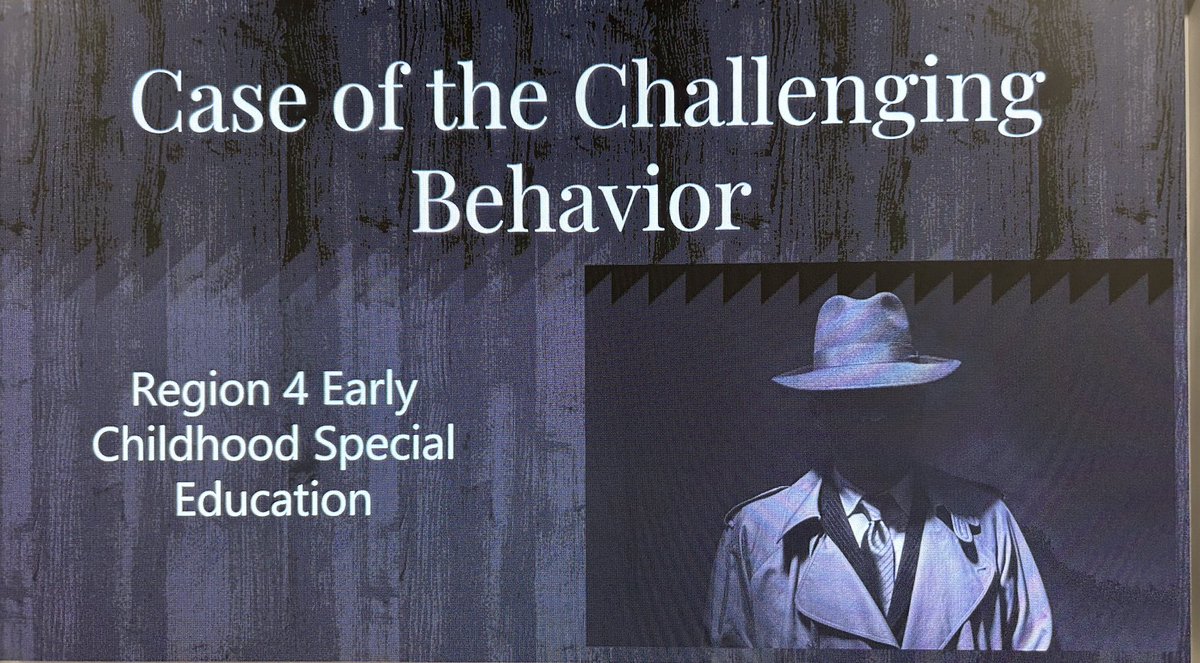 Kerra_Glover's tweet image. New Teacher Boot Camp day 4! Case of the Challenging Behavior is loading… so excited!! #R4EarlyLearning #R4Inclusive @KrisiParr @Region4ESC @R4SpecialEd