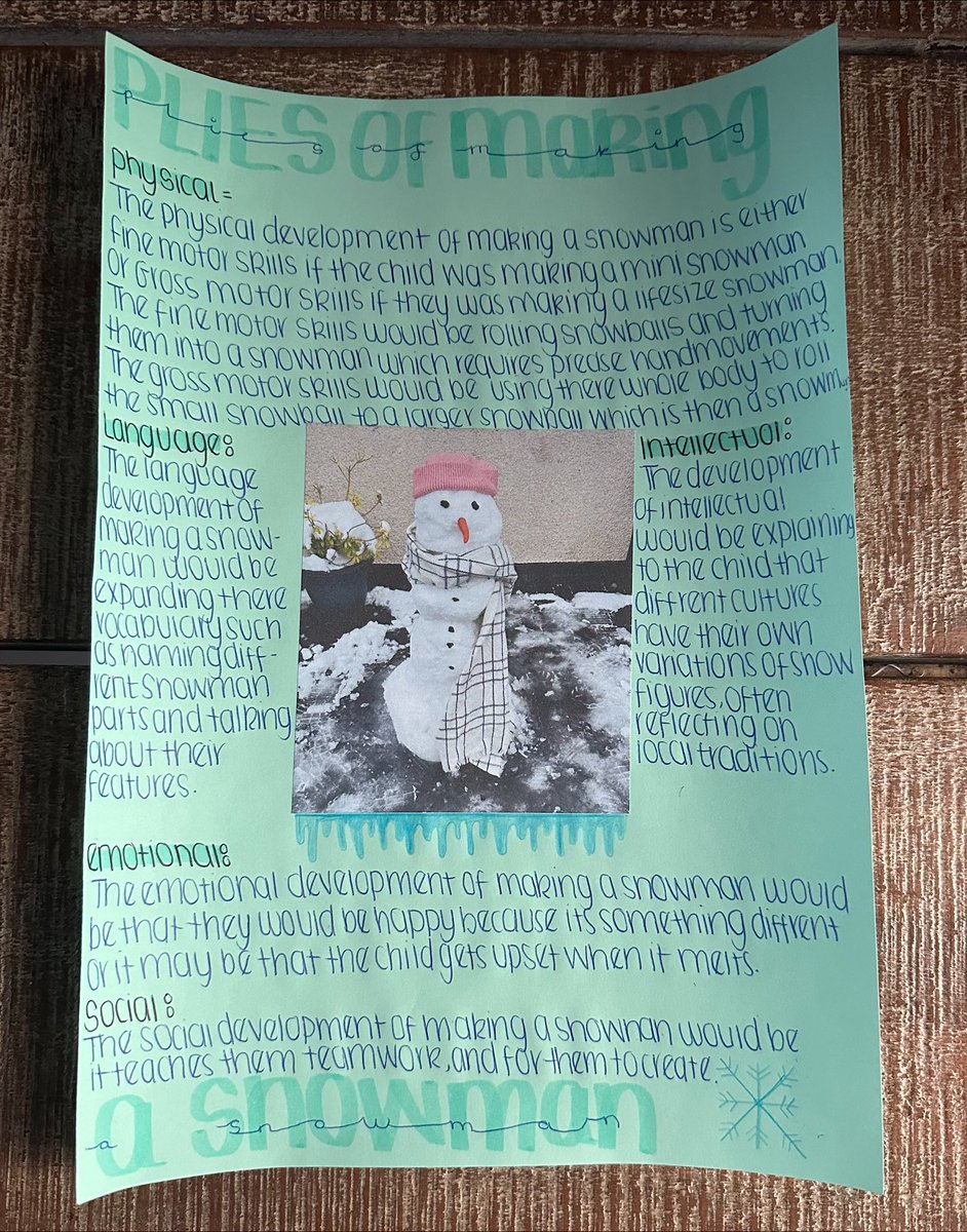 Wow wow wow!  ❄️ Some amazing Childcare revision from Y11 today! 🤩☃️Special mention to Farrah! <a href="/WalesHigh/">Wales High School</a> <a href="/waleshighnews/">Wales High News</a>