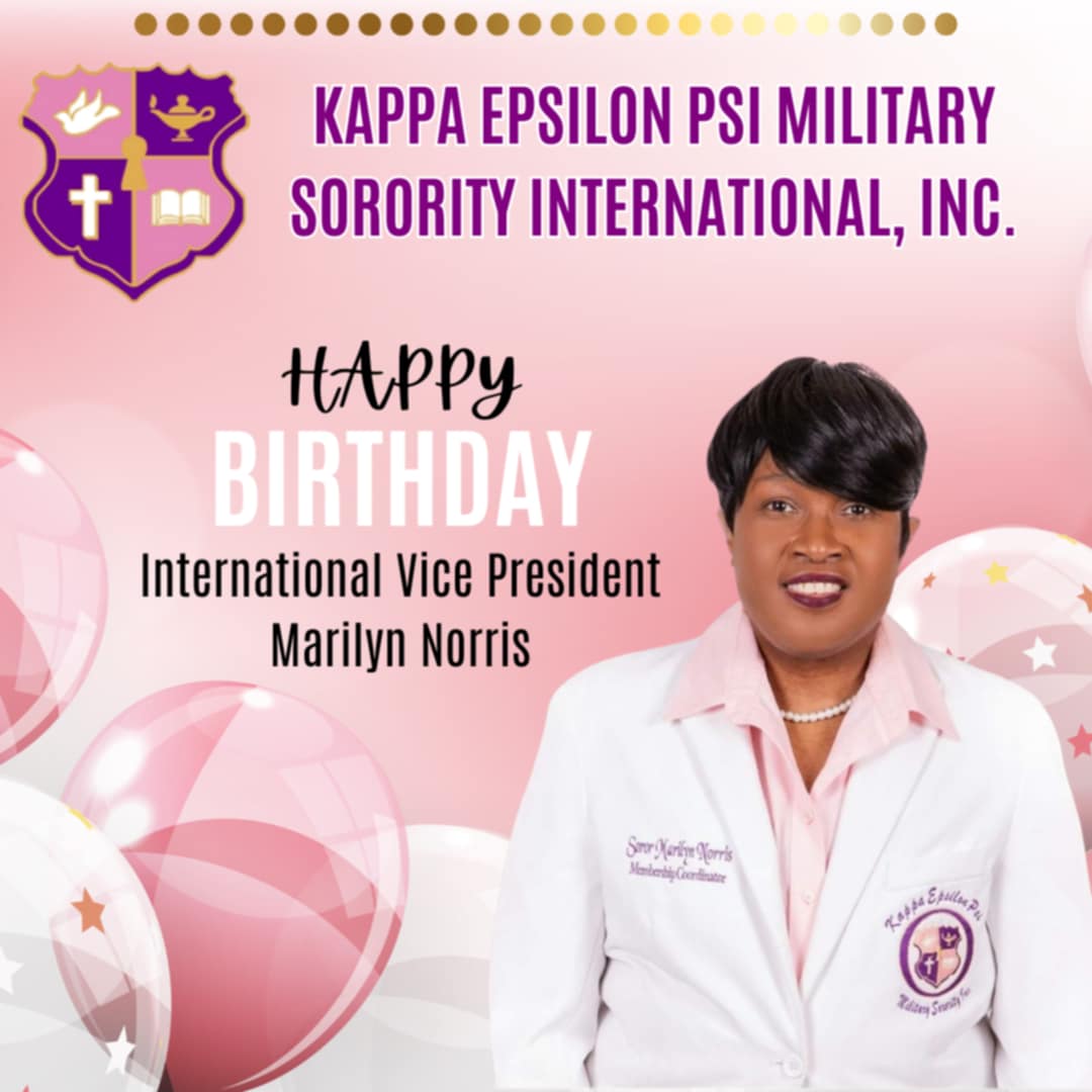KappaEpsilonPsi's tweet photo. Happy Birthday to our International Vice President, Madam Marilyn Norris! Help us add a rose to her day by wishing her a Happy Birthday🩷💜 Thank you for all that you do for our beloved Sorority, Ma'am🗝🌹 We hope you have a rose-filled day🌹 https://t.co/arny2dqjmd