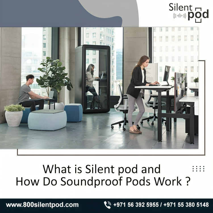 800silentPod's tweet image. Curious how #SilentPods can boost office productivity?
Dive into our blog to explore their features &amp;amp; why top businesses love this game-changing solution➡️ bit.ly/4hObUJD

Reach out today for your personalized #SoundproofPod solution!
📲+971 56 392 5955

#Dubai #Acoustic