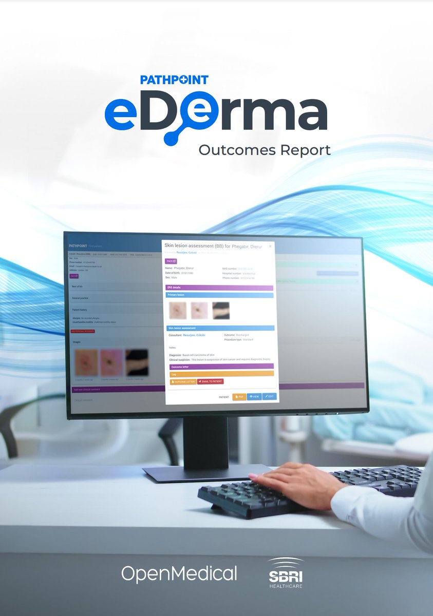 Open Medical (@openmedicalltd) on Twitter photo 🚨 Big news: The Pathpoint eDerma Outcomes Report is here! 🚨
Commissioned by <a href="/NHSEngland/">NHS England</a>'s Cancer Programme and supported by <a href="/sbrihealthcare/">SBRI Healthcare</a>, we reshaped skin cancer pathways across three NHS Trusts.
Click below to read the report!
static1.squarespace.com/static/665efb4… 🚨 Big news: The Pathpoint eDerma Outcomes Report is here! 🚨
Commissioned by <a href="/NHSEngland/">NHS England</a>'s Cancer Programme and supported by <a href="/sbrihealthcare/">SBRI Healthcare</a>, we reshaped skin cancer pathways across three NHS Trusts.
Click below to read the report!
static1.squarespace.com/static/665efb4…