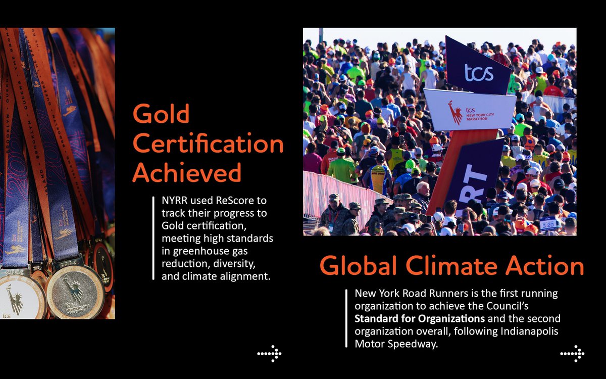 tcs_na's tweet photo. Running towards a greener future! Proud to see our partnership with @nyrr yielding #sustainable results. Congratulations on earning the Gold Standard for
#social and #environmental responsibility from @CouncilForSport! 🙌🌎
https://t.co/96nyzX0ywq
#TCSNYCMarathon #RunwithTCS #Sustainability