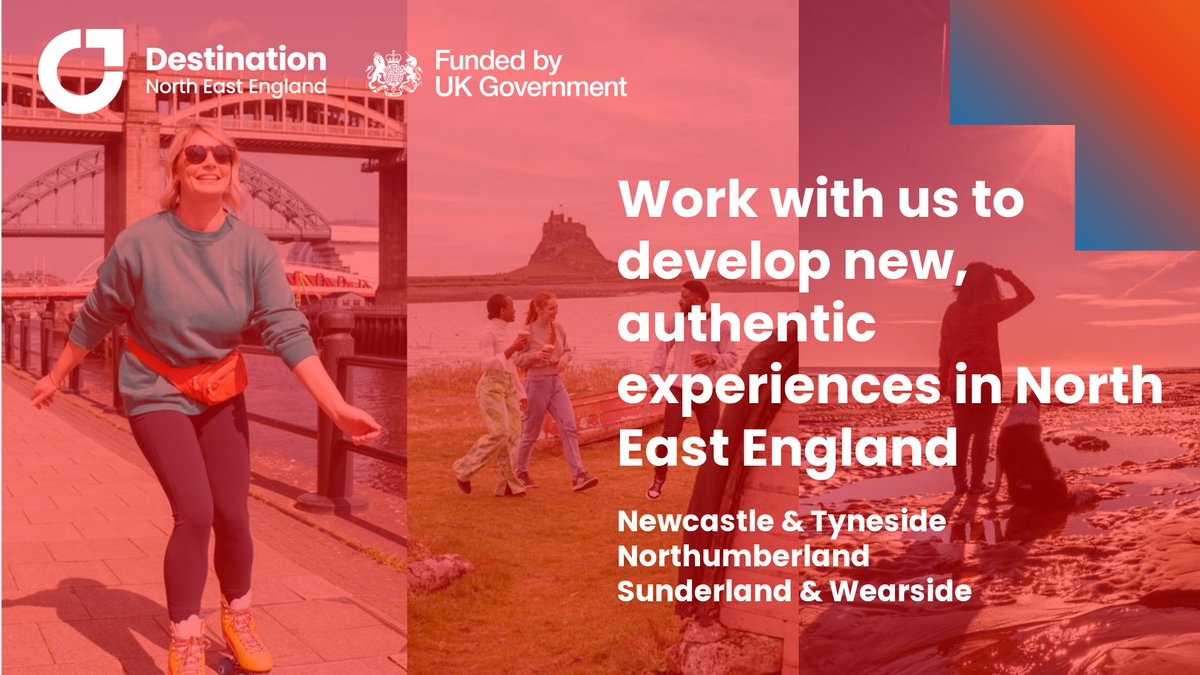 Invest SouthTyneside (@stynebusiness) on Twitter photo Explore how to create authentic and unforgettable bookable experiences for tourists and visitors. Whether you're a local business, a tourism entrepreneur, or just curious about attracting more visitors to your business, this event is perfect for you!
destinationnortheastengland.co.uk/events/authent… Explore how to create authentic and unforgettable bookable experiences for tourists and visitors. Whether you're a local business, a tourism entrepreneur, or just curious about attracting more visitors to your business, this event is perfect for you!
destinationnortheastengland.co.uk/events/authent…