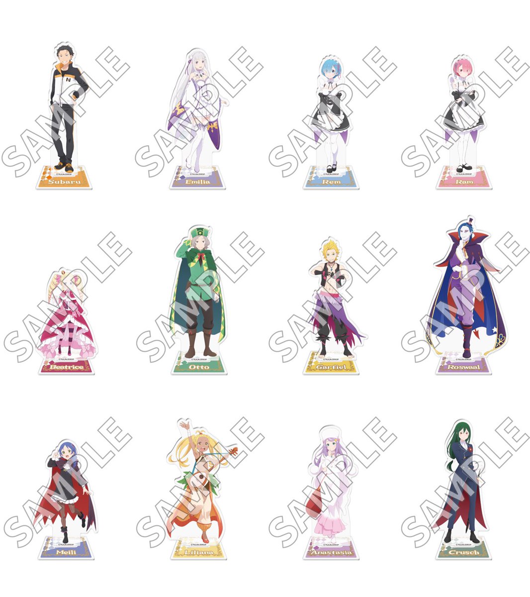Re:ゼロから始める異世界生活 グッズ情報(リゼロ) on X: Re:ゼロから始める異世界生活 グッズ情報(リゼロ) on X: