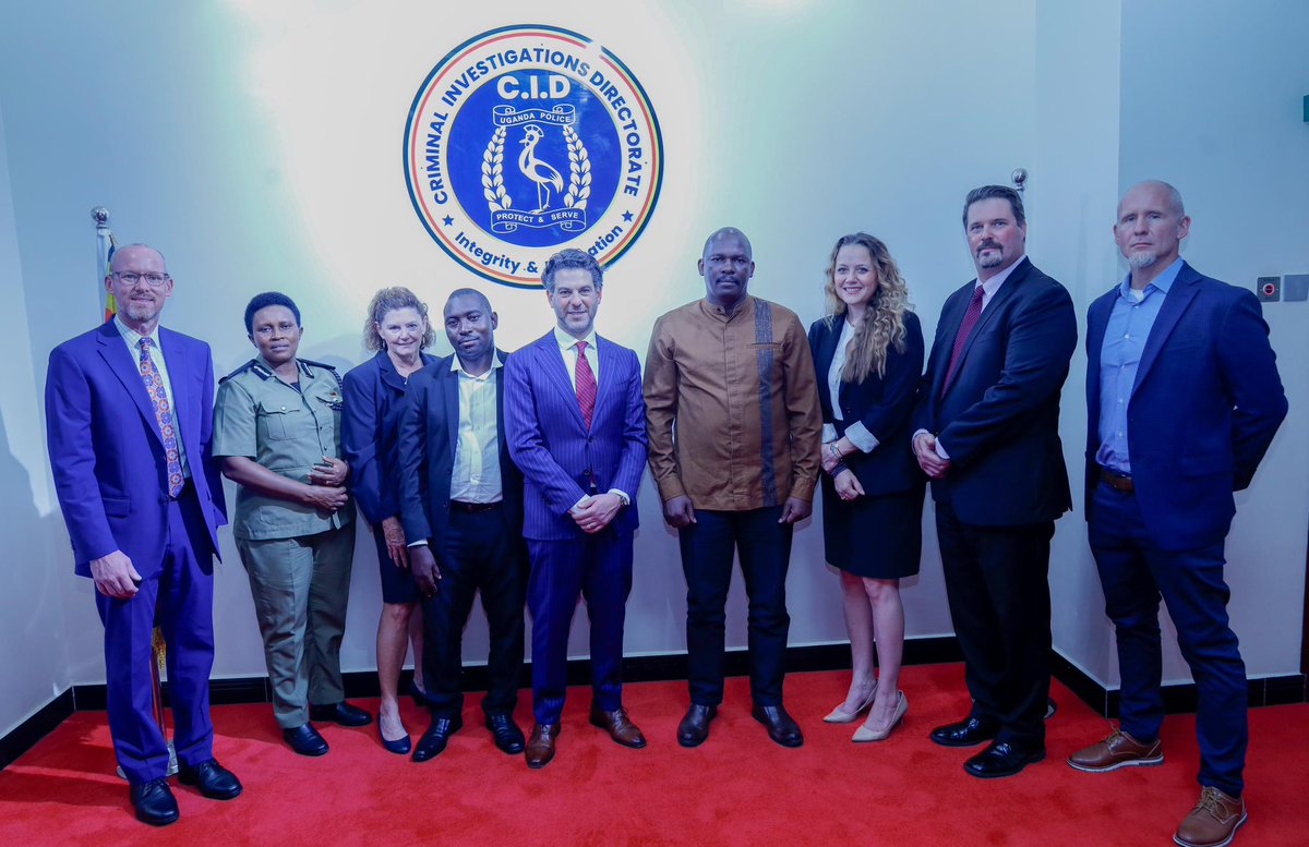 Criminal Investigations Directorate-UPF (@cid1_ug) on Twitter photo This afternoon, Mr. Victor Boutrous, CEO of the Human Trafficking Institute <a href="/TraffickingInst/">Human Trafficking Institute</a>, paid a courtesy call on the Director. During the meeting, both parties discussed strategies for enhancing the ongoing capacity-building efforts to combat human trafficking.
Later, Mr. This afternoon, Mr. Victor Boutrous, CEO of the Human Trafficking Institute <a href="/TraffickingInst/">Human Trafficking Institute</a>, paid a courtesy call on the Director. During the meeting, both parties discussed strategies for enhancing the ongoing capacity-building efforts to combat human trafficking.
Later, Mr.