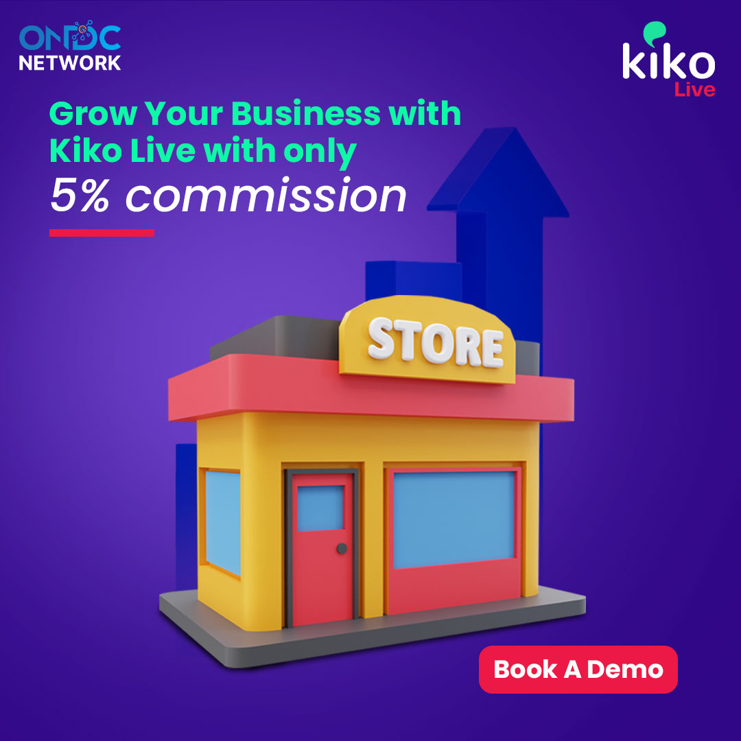 KikoLiveApp's tweet photo. Ready to grow your business without the high costs? With Kiko Live, you can expand your customer reach and boost your profits all with a low commission rate of just 5-10%!   

 #kikolive #kikoapp #kiranastore #digitalretail #godigital #ONDC #quickcommerce #localstore https://t.co/0Sh5UsCL5w